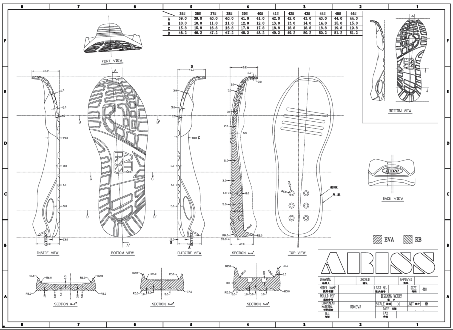 Shoe Designers Specification Pack For Download Shoemakers Academy