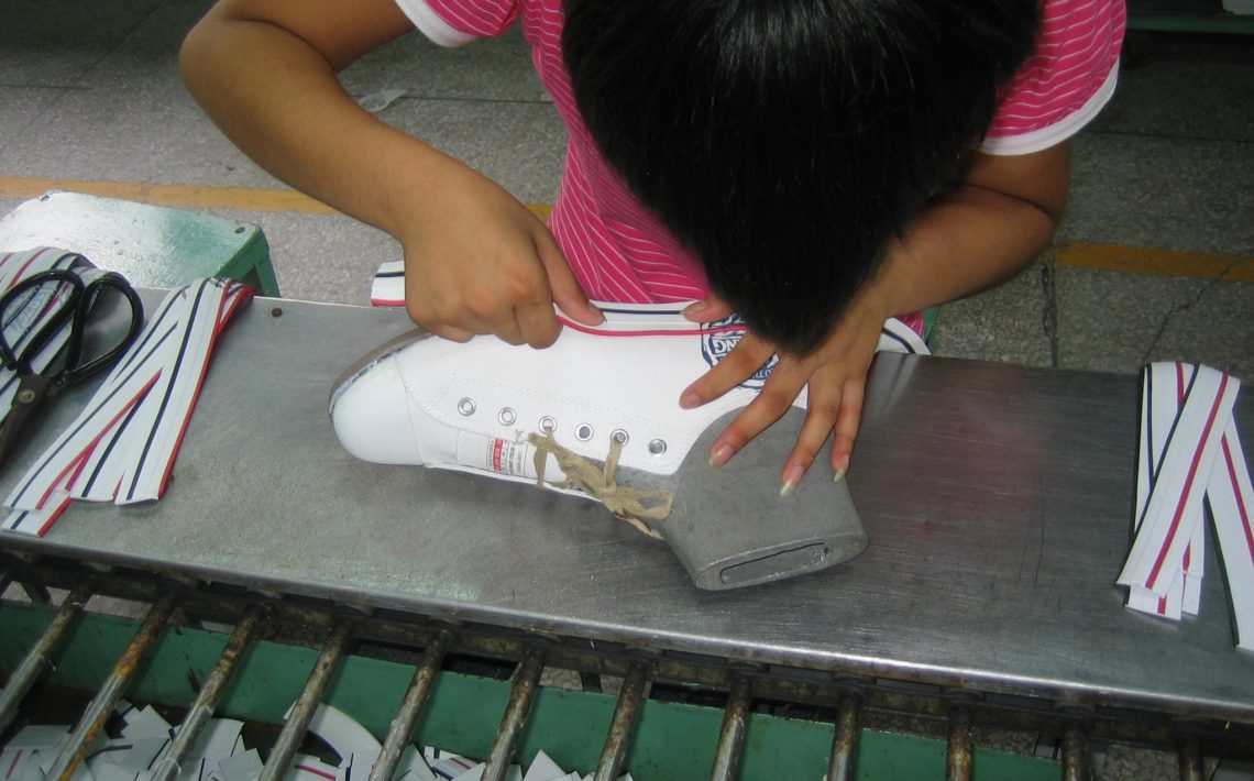 shoe making process