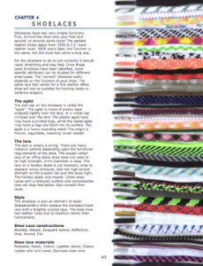 The Shoe Material Design Guide - Materials for Sneakers - Tactile Comparison Of Shoe Materials And Laces