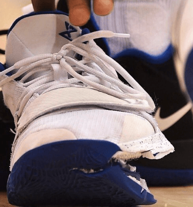 NOT A SHOE EXPLOSION Zion Williamson and the broken Nike PG 2.5