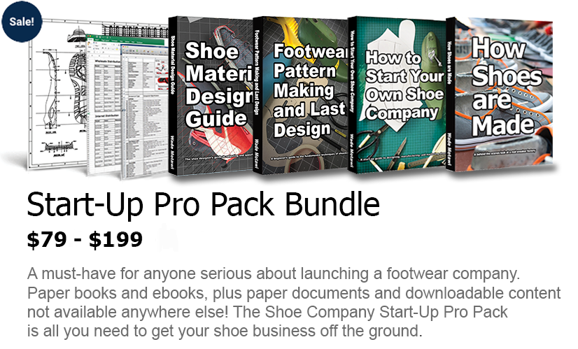 The Shoe Company Start-Up Pro Bundle Pack is all you need to get your shoe business off the ground.