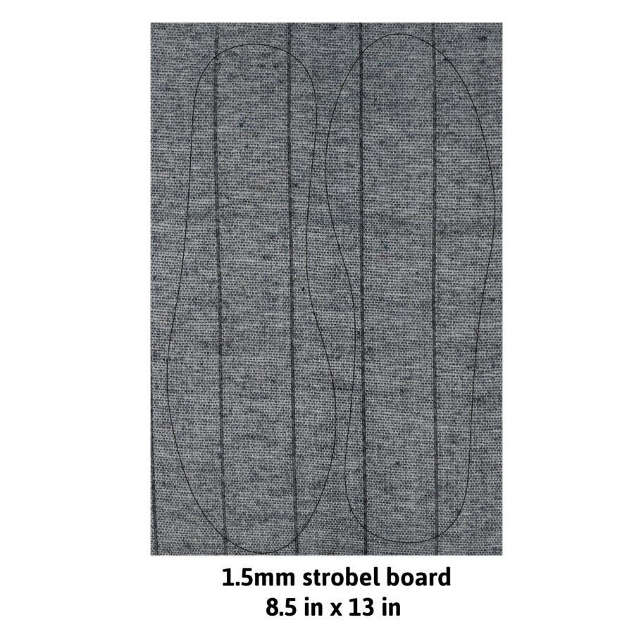 This polyester fiber Strobel sock/board is perfect for any DIY shoemaking project.