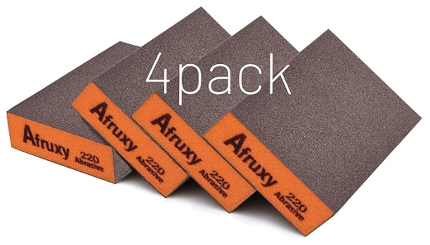 Sanding blocks for custom sneaker air Brush surface preparation