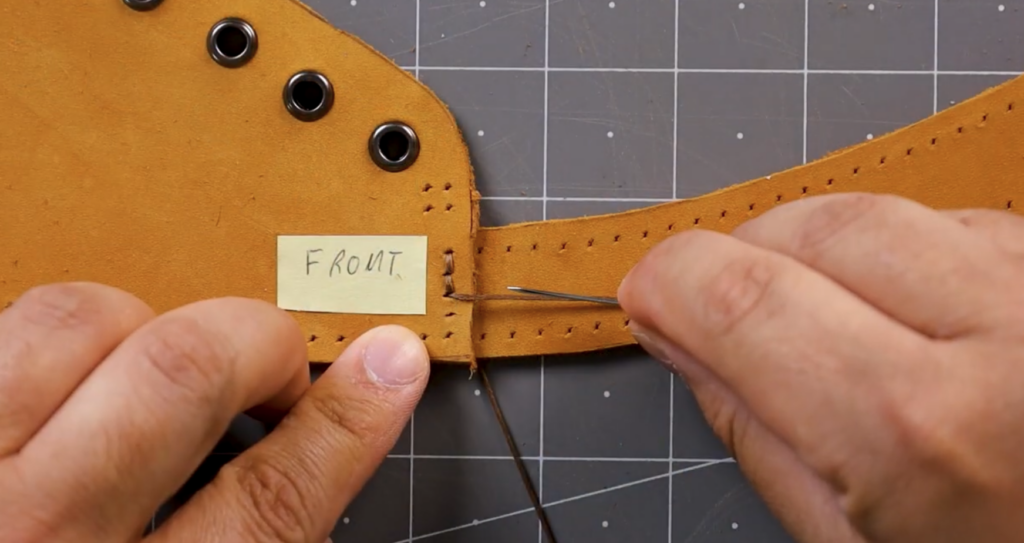 Step 11: Attach the Toe Tip to the Upper