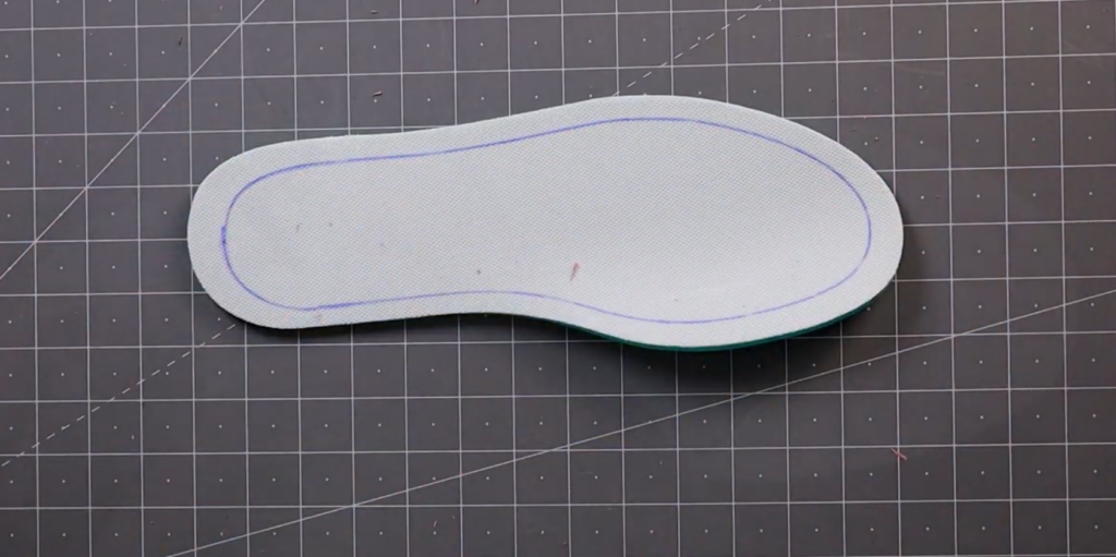 Step 2: Trace and Cut the Insole