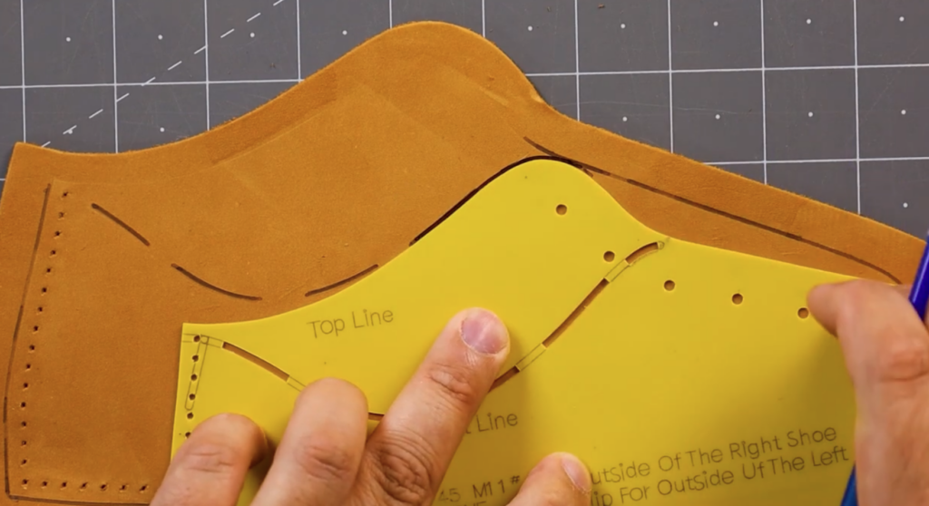 Step 6: Trace the Low-Top Lines and Cut the Upper Pieces