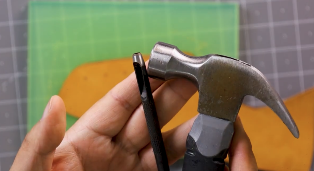 Step 7: Punch the Eyelet Holes