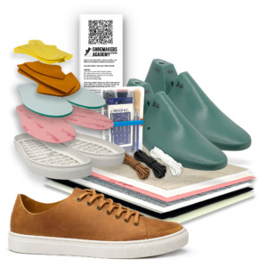 Shoemaking Starter Kit complete shoemaking kit Custom sneaker making for beginners Kit & Supply Specifics Quilted sneaker kit with soles SneakerKit assembly instructions