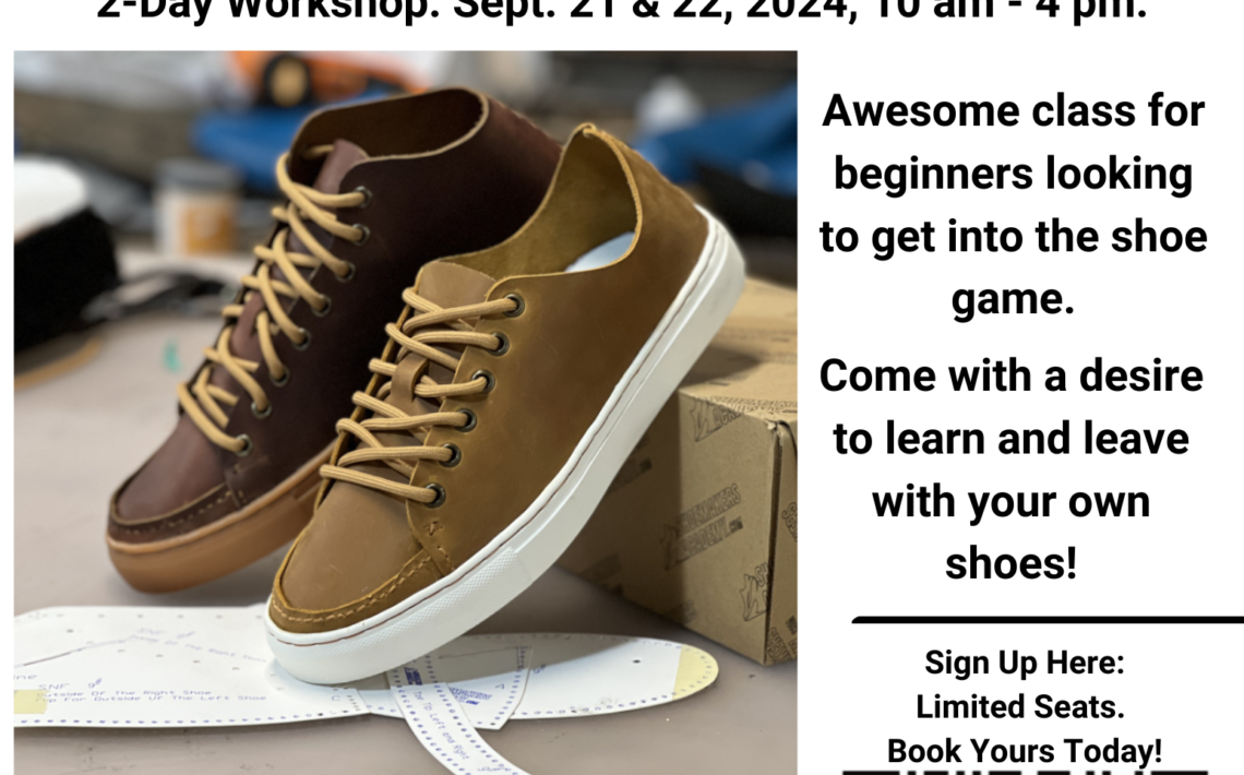 Shoemaking Class LA Learn to Make Classic Sneakers