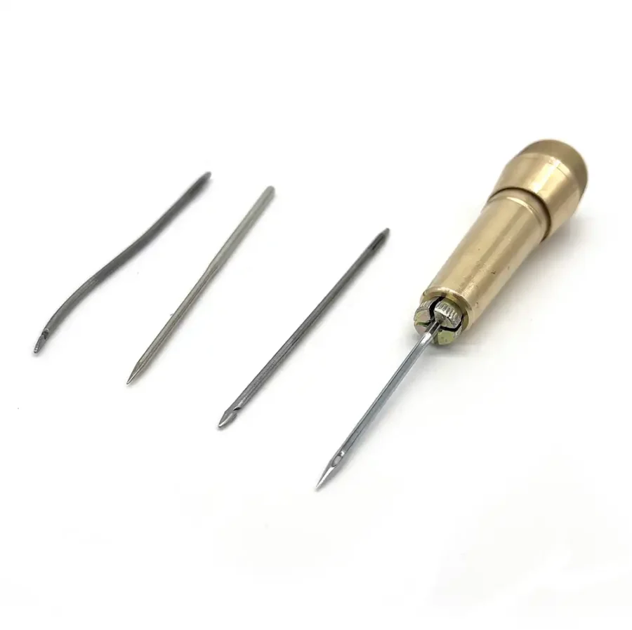 Deluxe all Metal Sole Stitching Needle Sewing Awl