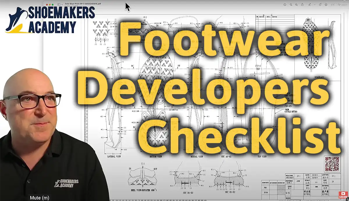 Footwear Developers Checklist