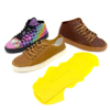 Quilted Sneaker pattern high and low cut options Shoe making materials Shoe making supplies Shoe making kits for adults