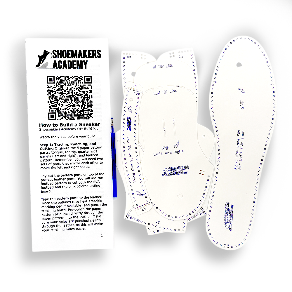 Learn How to Make Sneakers at Home - DIY Kit Overview" DIY sneaker Kit USA DIY sneaker Kit instructions