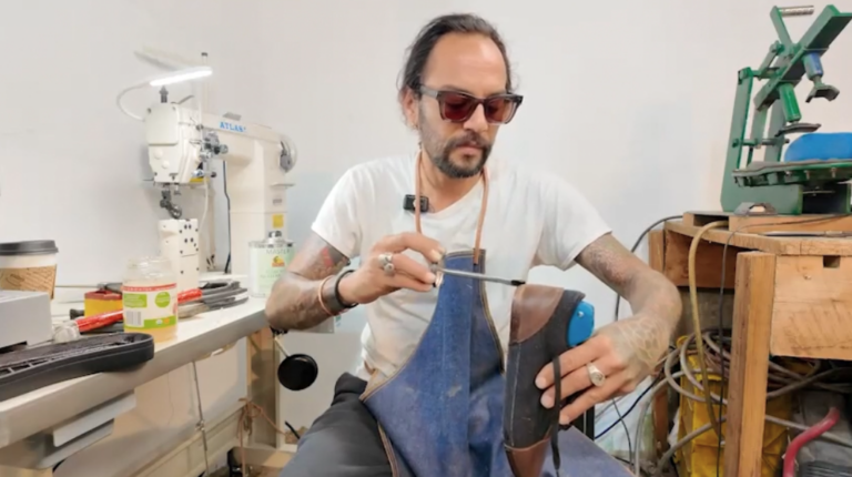 shoemaking board lasting step-by-step