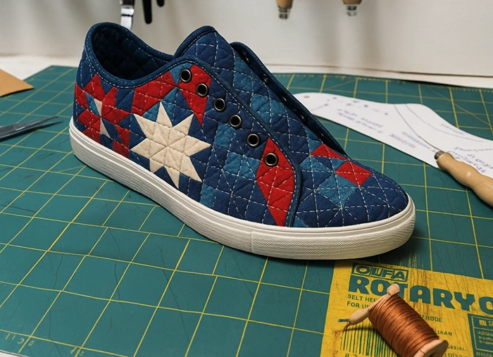 create your own quilted sneakers Sneaker Starter Pack