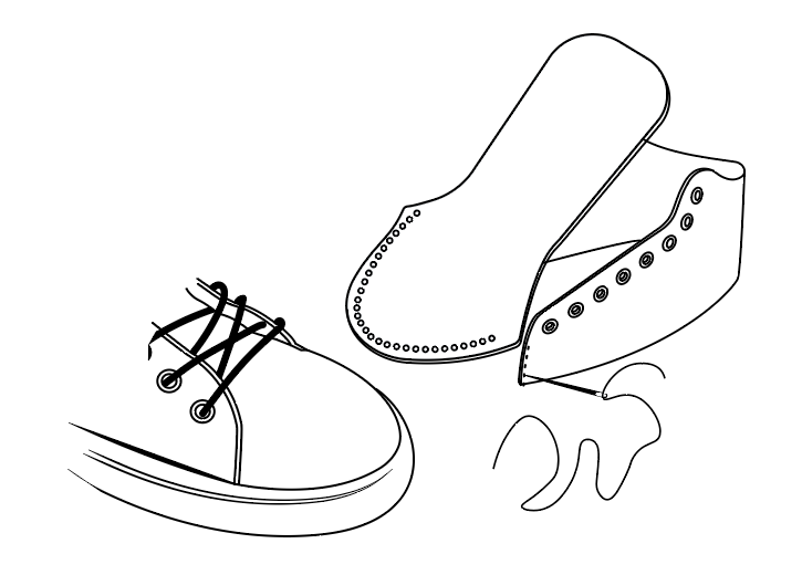 DIY Quilted Sneakers