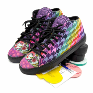 Custom handmade quilted sneakers with colorful patchwork Jerry sneakers kit for sale DIY sneaker Kit USA DIY sneaker Kit instructions