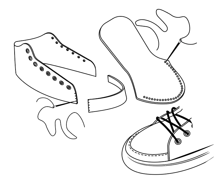 creative quilted footwear Sneaker Starter Pack