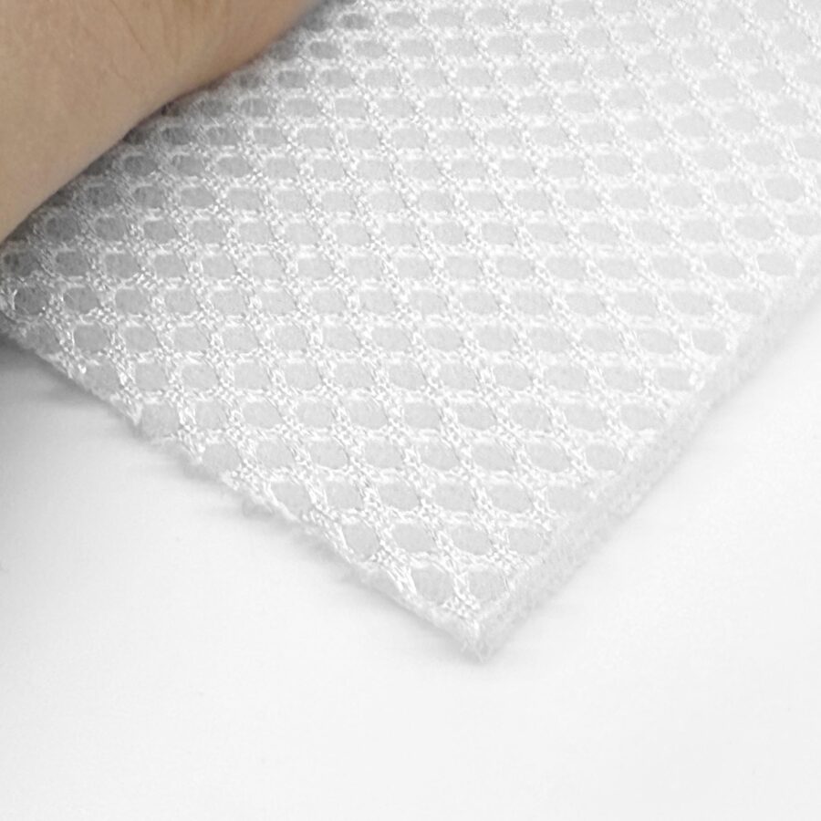 Air Mesh White Shoe Material Polyester Mesh 4mm - Image 5