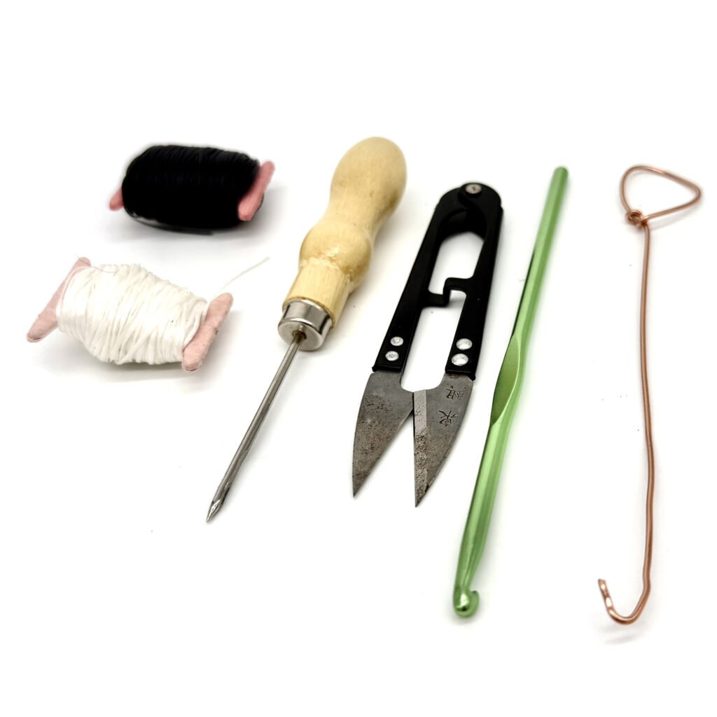 quilted sneaker sole stitching tools