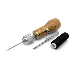 Speedy Stitcher sewing awl for home shoemaking leather repairs