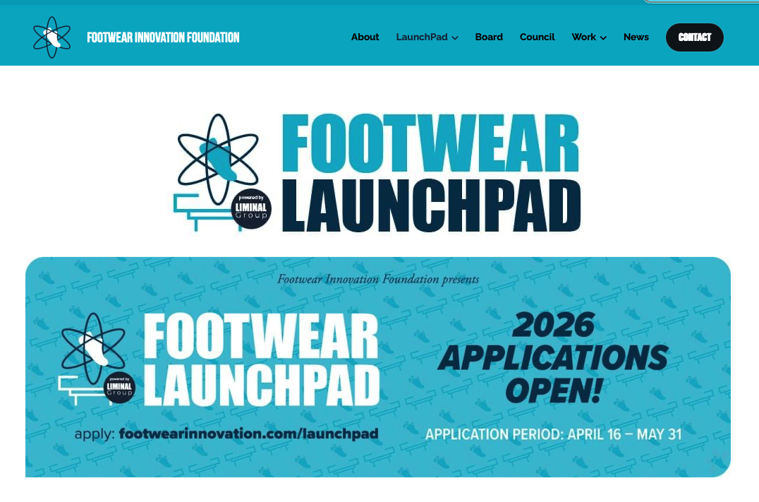 The Footwear Innovation Foundation is the footwear industry’s innovation arm. The Footwear LaunchPad is the direct pipeline connecting people with ideas to opportunities in the footwear industry.