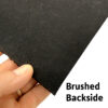A full sheet of textured EVA rubber sole replacement material with a classic dog bone tread pattern, shown from a side perspective on a clean white background