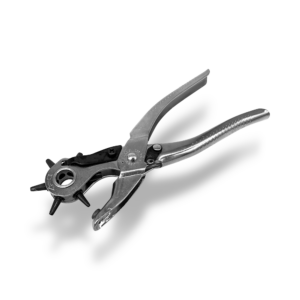 rotary leather punch, professional leather tools, C.S. Osborne tools, leather hole punch pliers, leather belt tools, shoemaker equipment